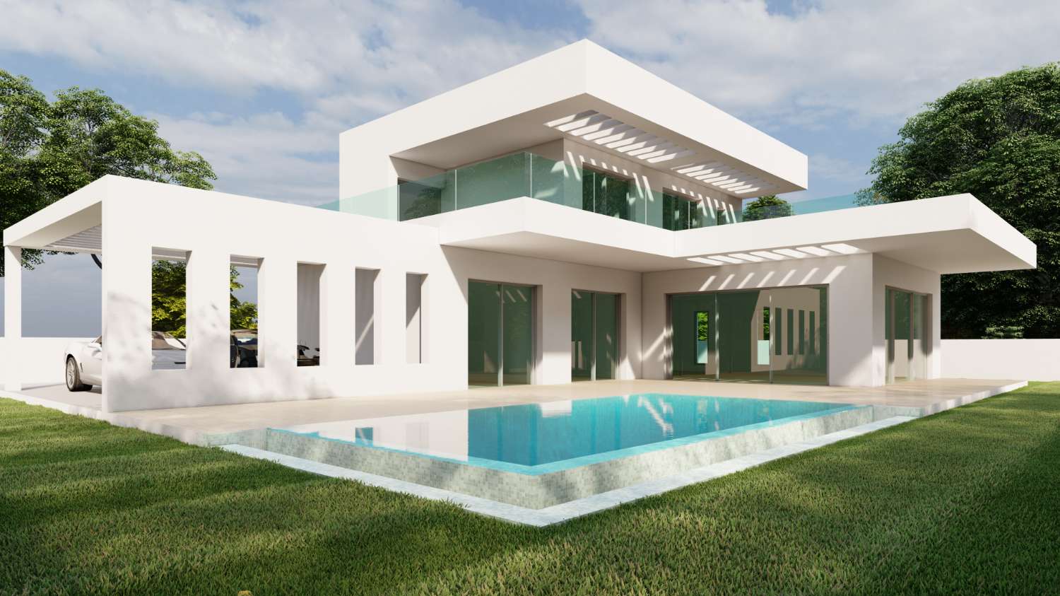 Exclusiva Villa de 4 Dormitorios con Piscina Privada y Diseño Contemporáneo en Calahonda