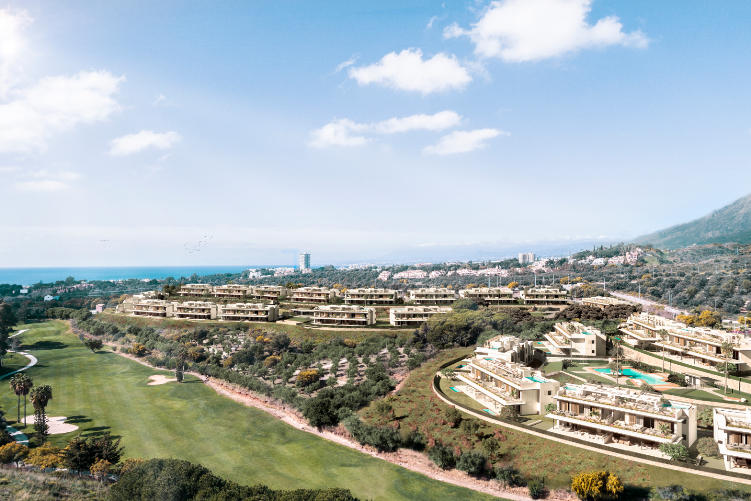 Exclusiva residencia de alto standing en primera línea de golf en Marbella, Málaga