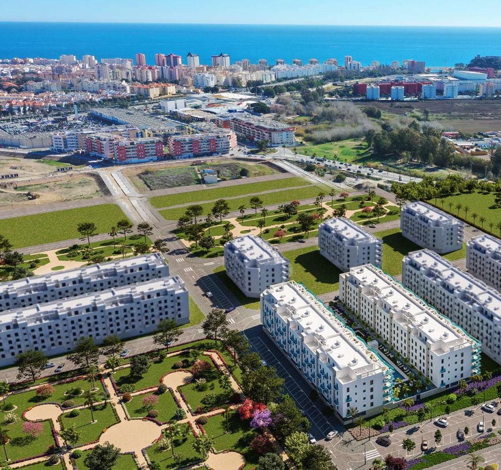 Complejo residencial de apartamentos de 1, 2 y 3 dormitorios, así como impresionantes áticos en Fuengirola, Málaga