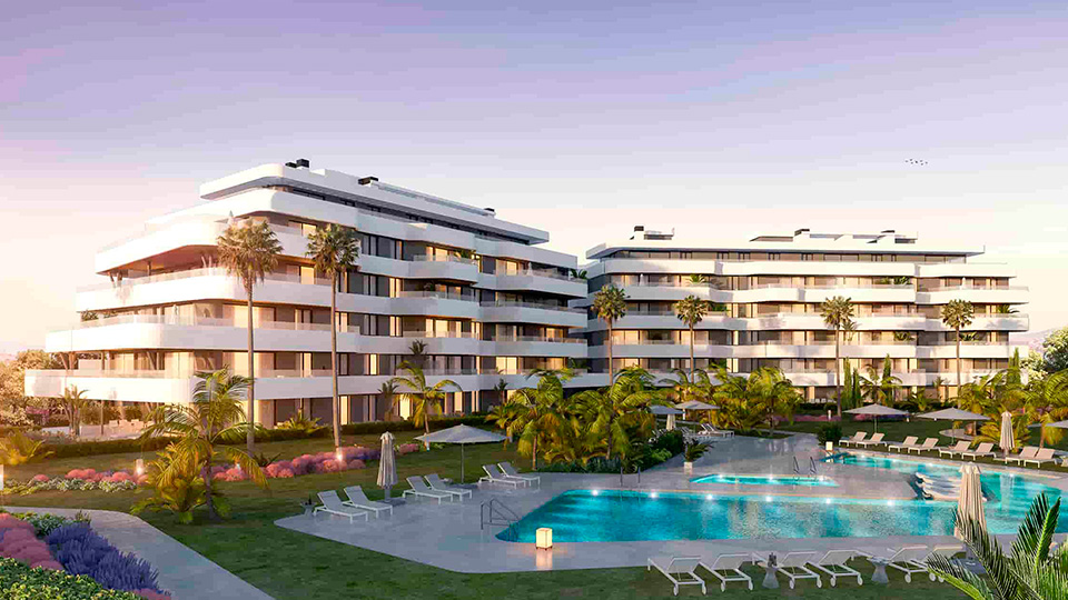 Un residencial germoso en Torremolinos