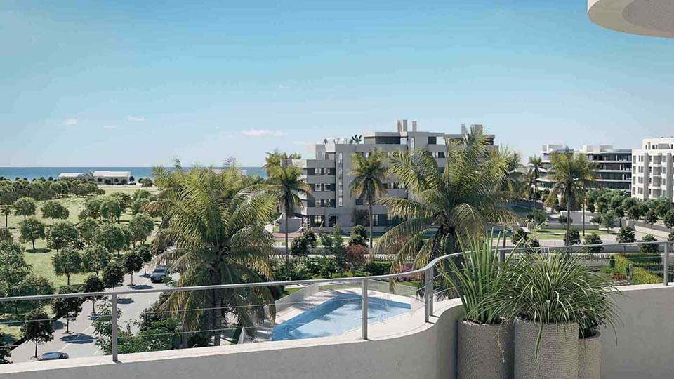 Un residencial germoso en Torremolinos