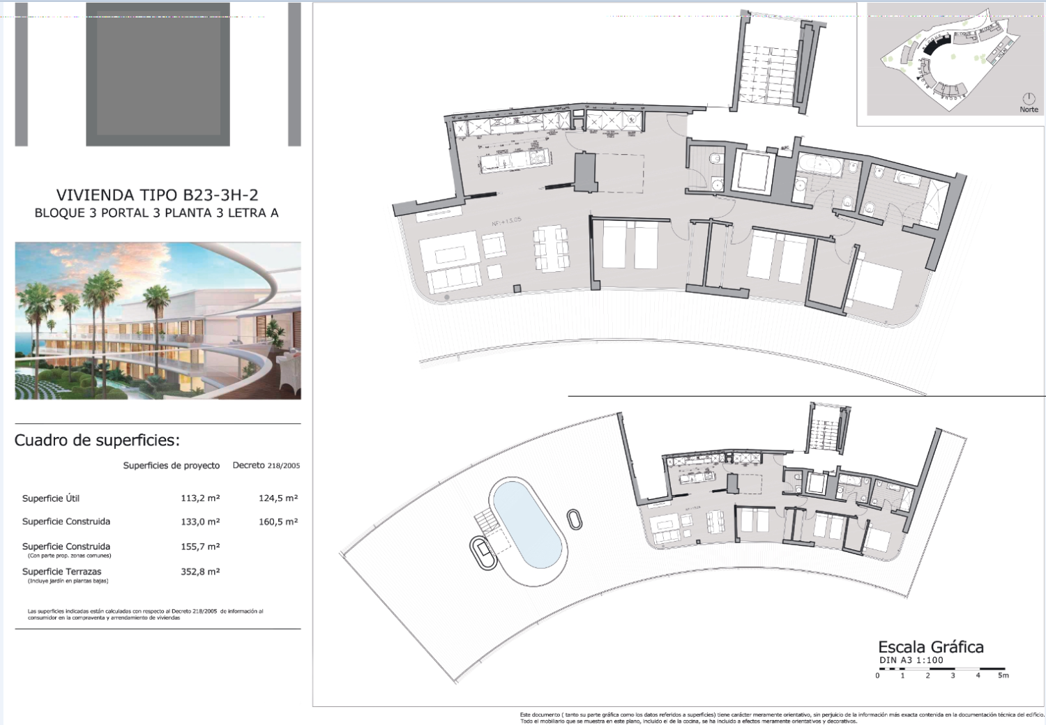 Es un proyecto privilegiado en primerísima línea de playa, Estepona