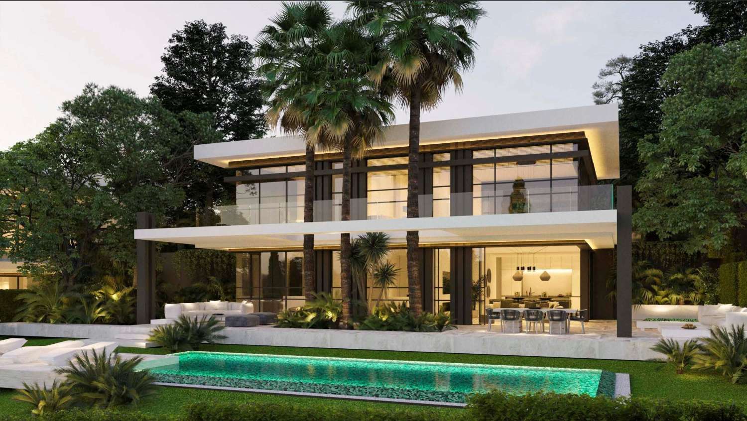 4 villas exclusivas en la milla de oro de Marbella