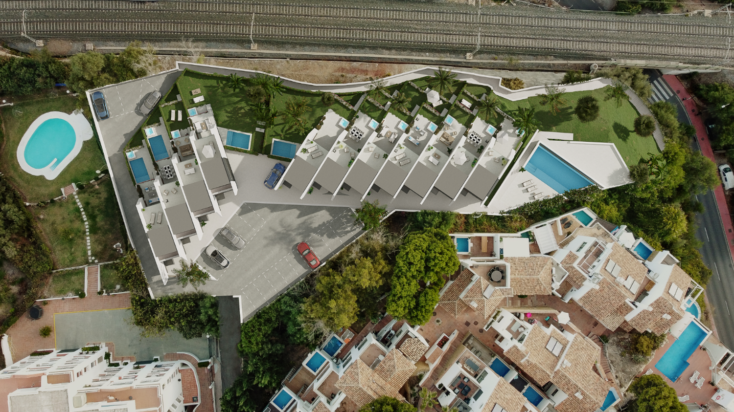 Deze nieuwe woonwijk in Fuengirola lijkt een echt juweeltje te zijn voor wie op zoek is naar een exclusieve woonervaring met uitzicht op de Middellandse Zee