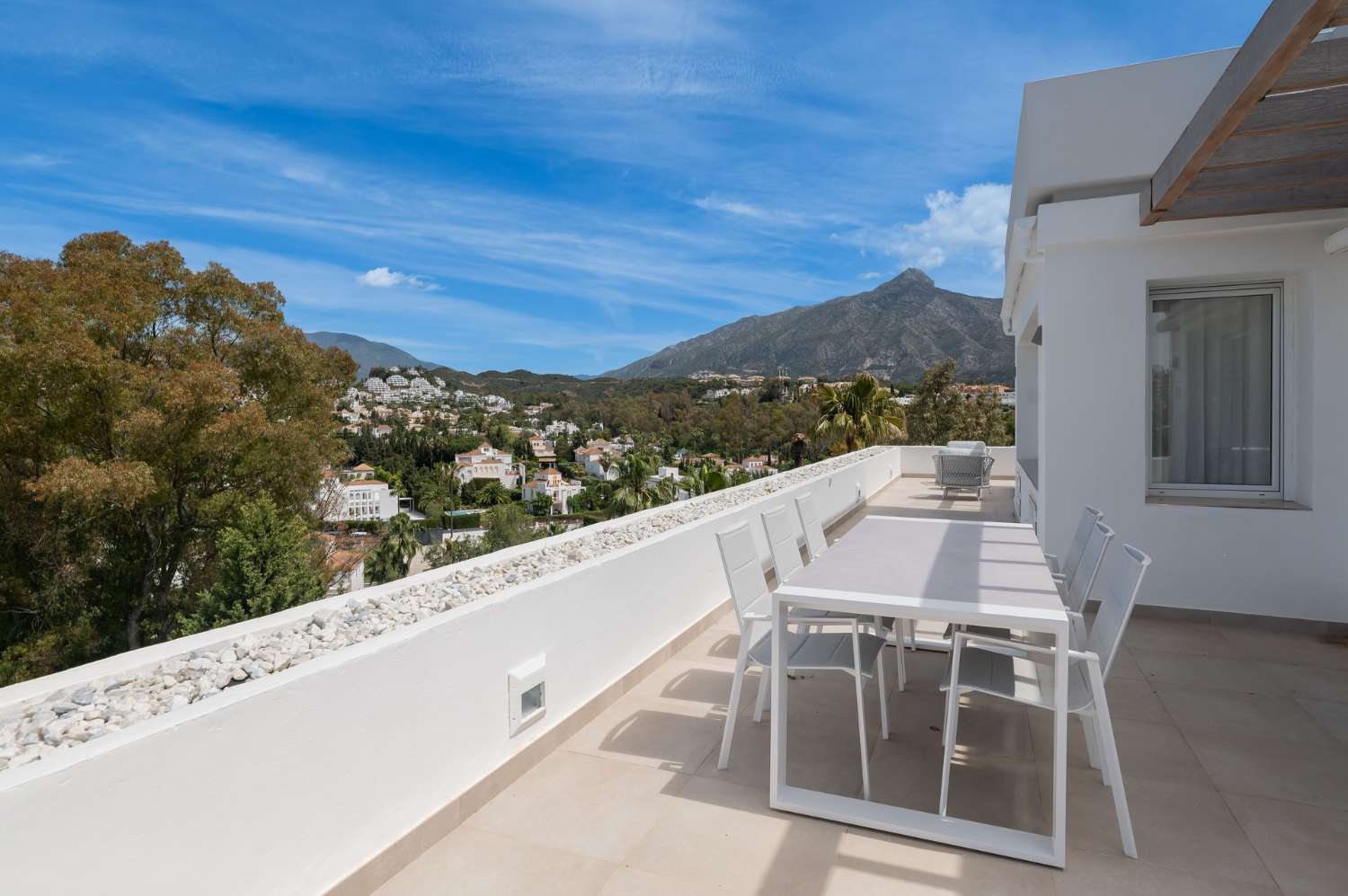 Immaculately presented penthouse with 360º views in the renowned golf valley, Nueva Andalucía