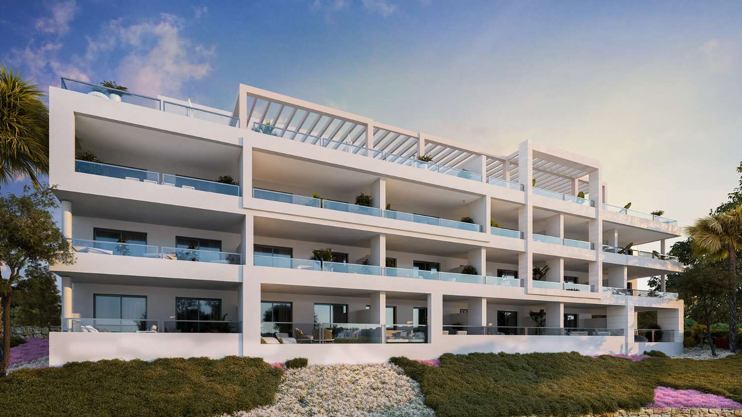 Apartamento con un diseño que prioriza la luminosidad y el confort, situado en la costa del Sol