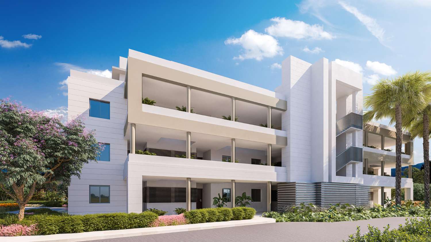 Apartamento con un diseño que prioriza la luminosidad y el confort, situado en la costa del Sol