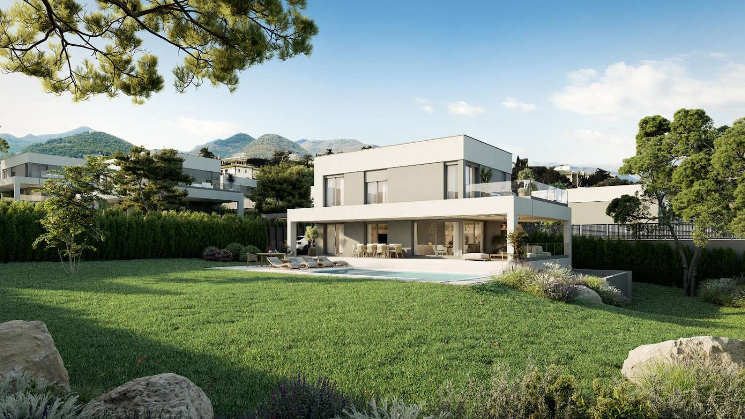 Las Villas en Pinos de Alhaurín representan una oferta inmobiliaria excepcional, combinando lujo, comodidad y una ubicación inmejorable