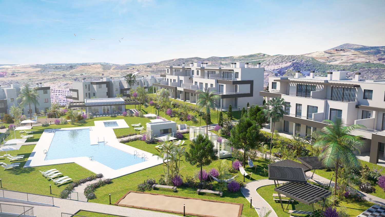 Este desarrollo residencial en Estepona, Costa del Sol