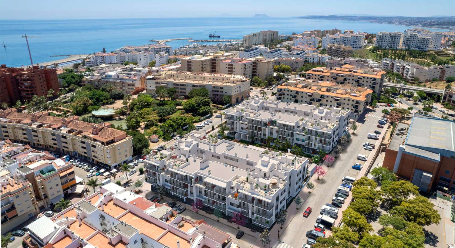 Es una maravillosa promoción residencial en el centro de Estepona