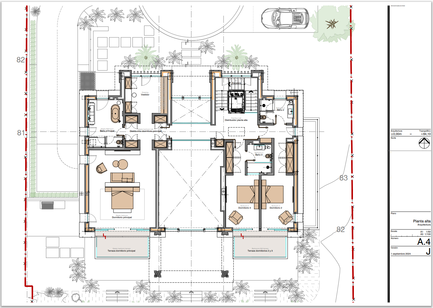 La villa est une représentation de la vie de luxe contemporaine