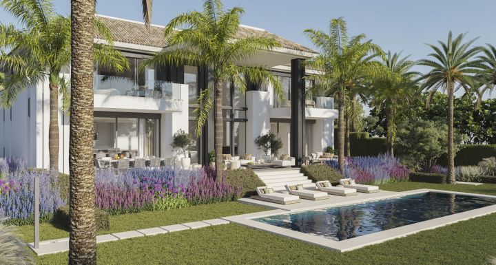 La villa est une représentation de la vie de luxe contemporaine